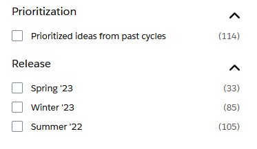 Ideaexchange salesforce summer 23